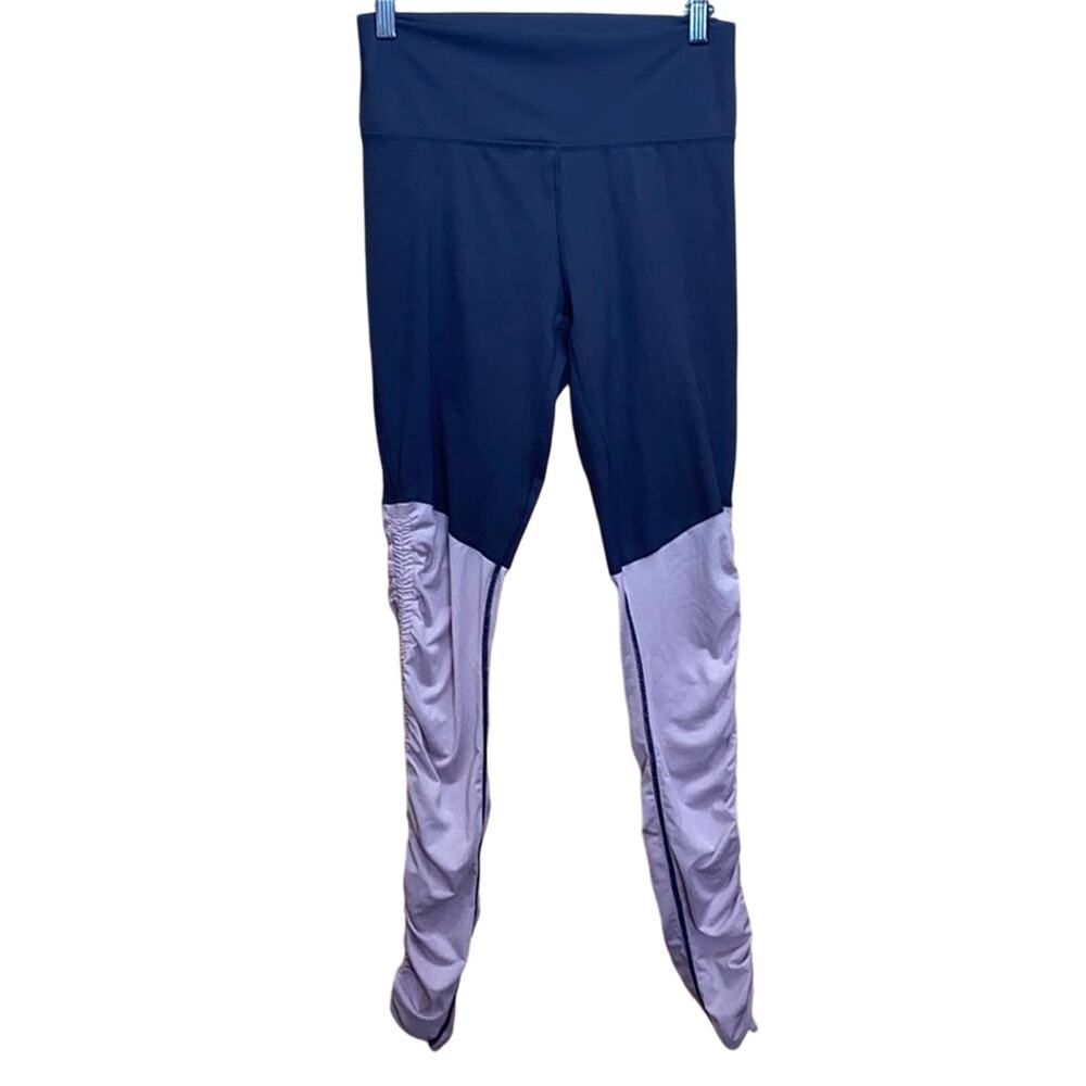 Fabletics Foldover Powerform Colorblock Leggings M - image 3